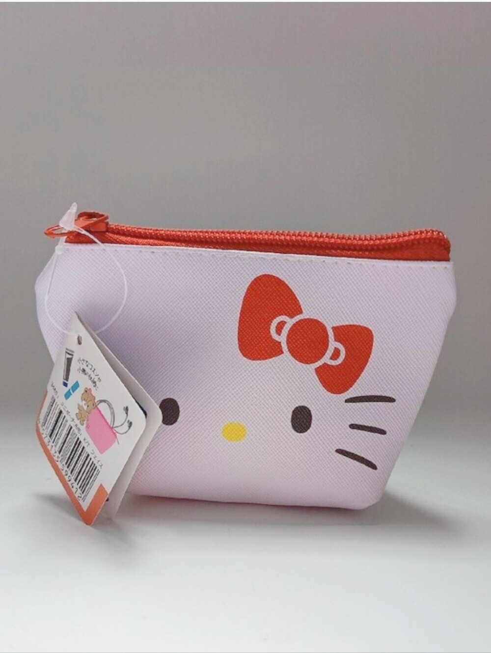 Hello Kitty White and Red Mini Cosmetic Pouch
